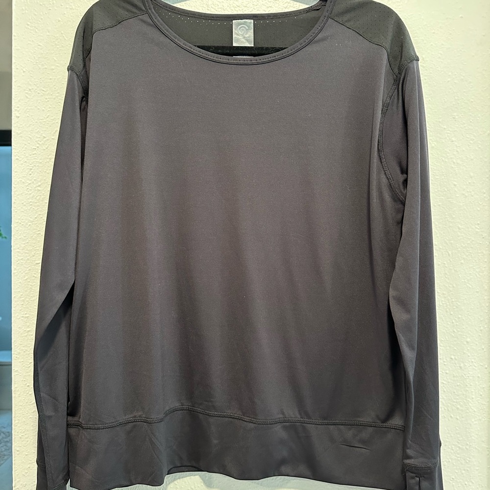 Champion Charcoal Long Sleeve Shirt